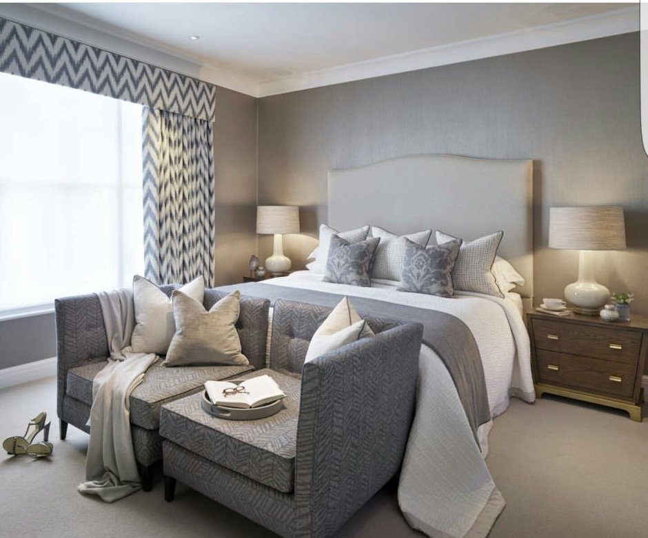 Сочетание серого и коричневого