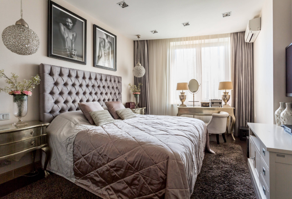 Спальная комната в стиле Неоклассика