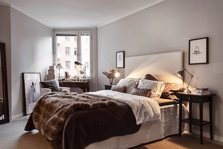 Уютные маленькие спальни