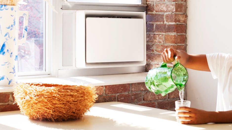 Кондиционер в интерьере кухни