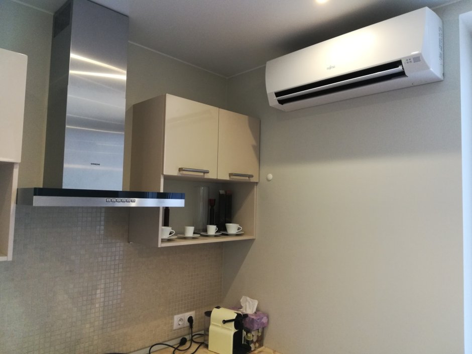 Сплит система на кухне