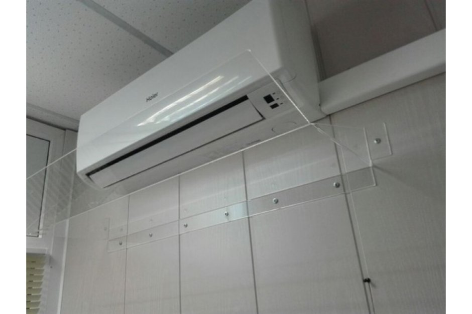 Шторка направления потока воздуха для сплит системы