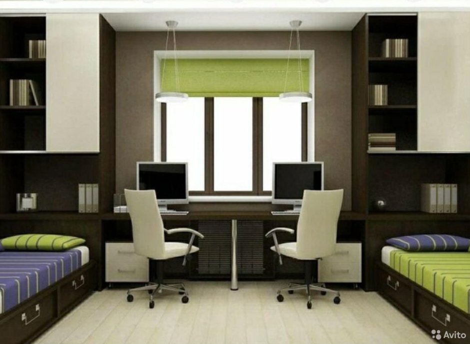 Комната для двух школьников