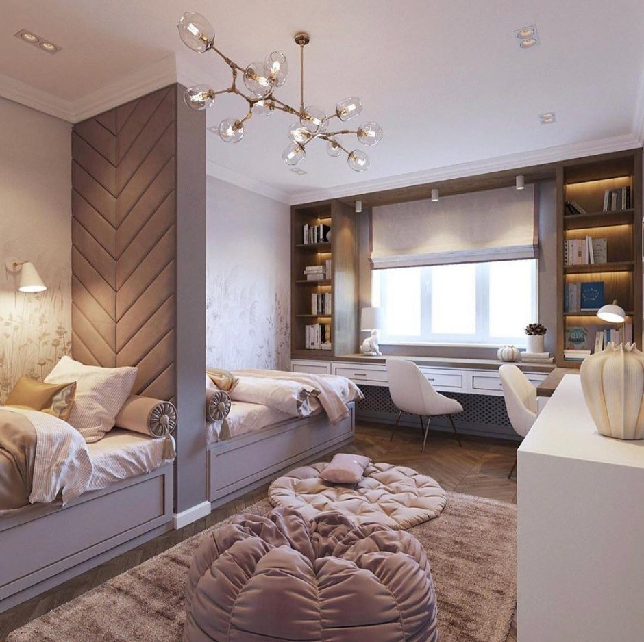 Двухэтажная комната