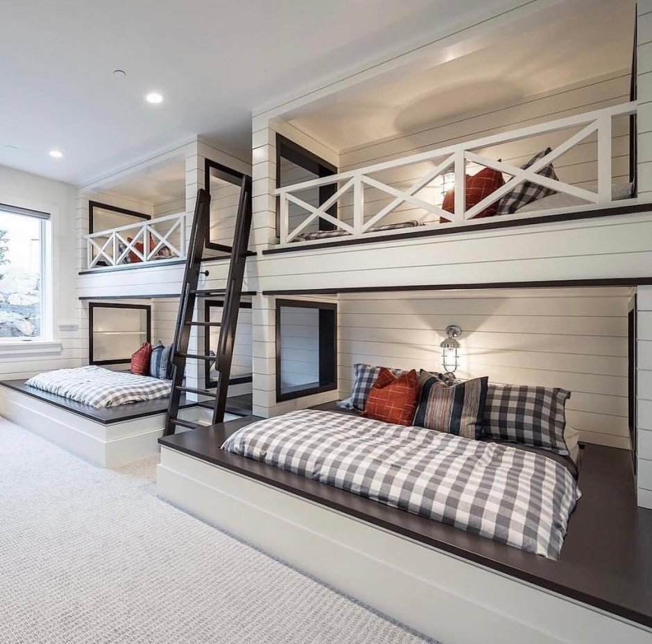 Интерьеры детских комнат для двоих