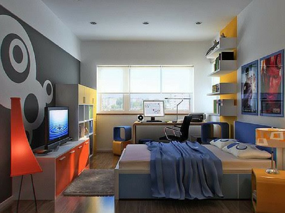Комната для парня 18 лет