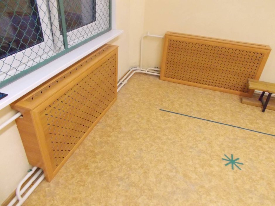 Короб для батареи отопления