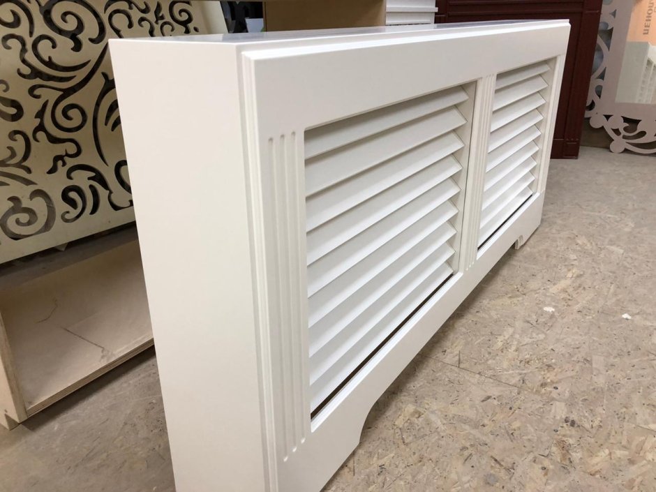 Экран для радиатора отопления из МДФ