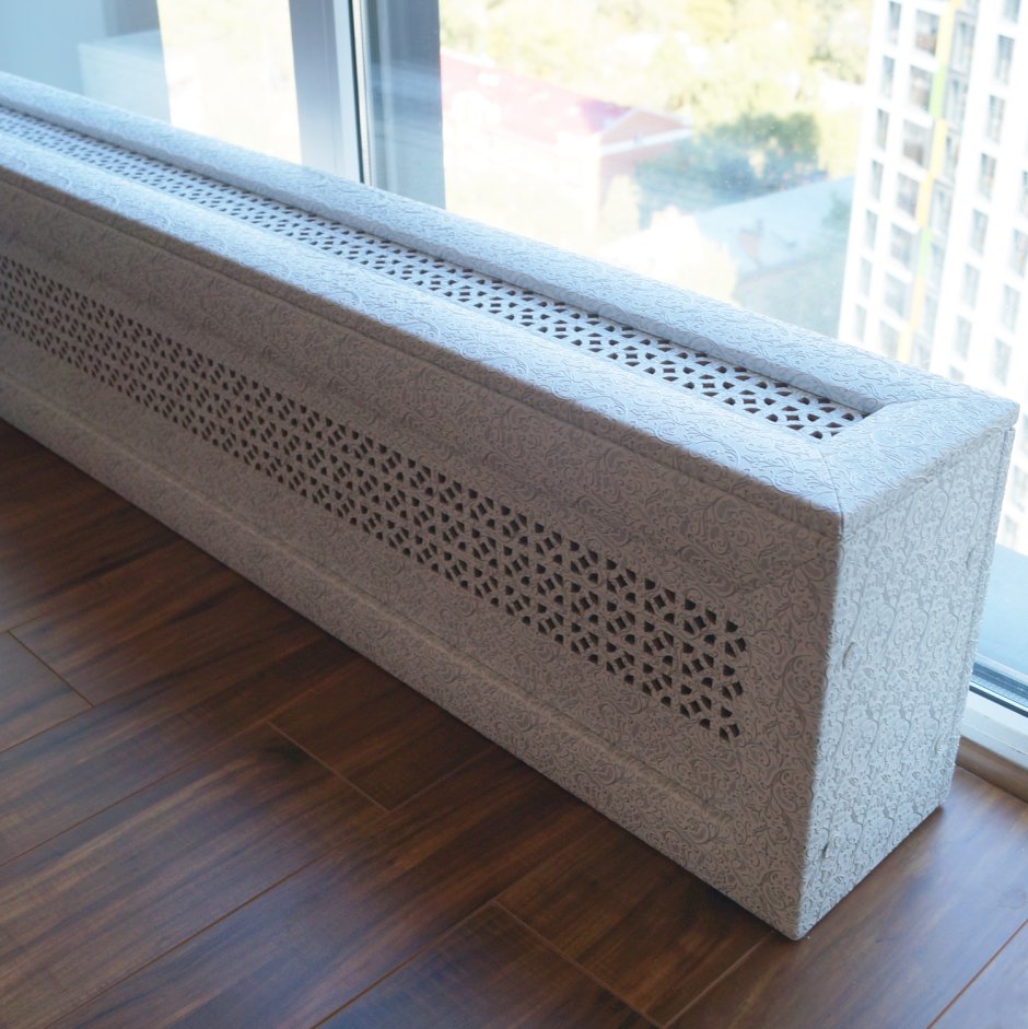 Декоративный короб для батареи