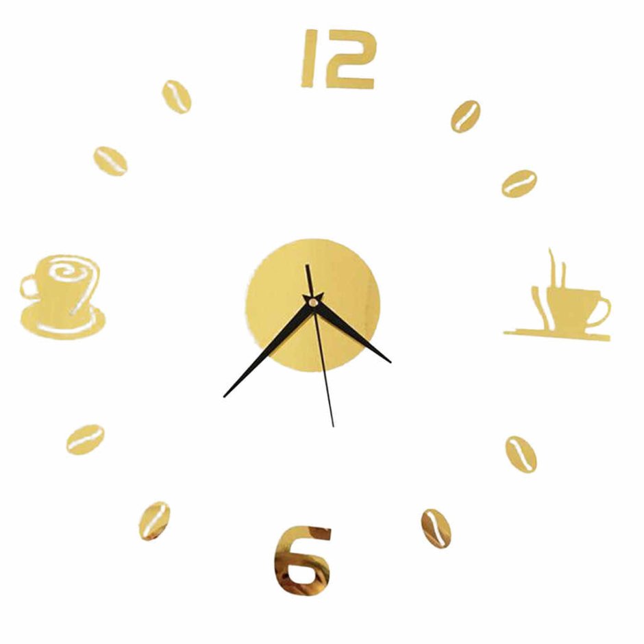 Часы настенные бескаркасные