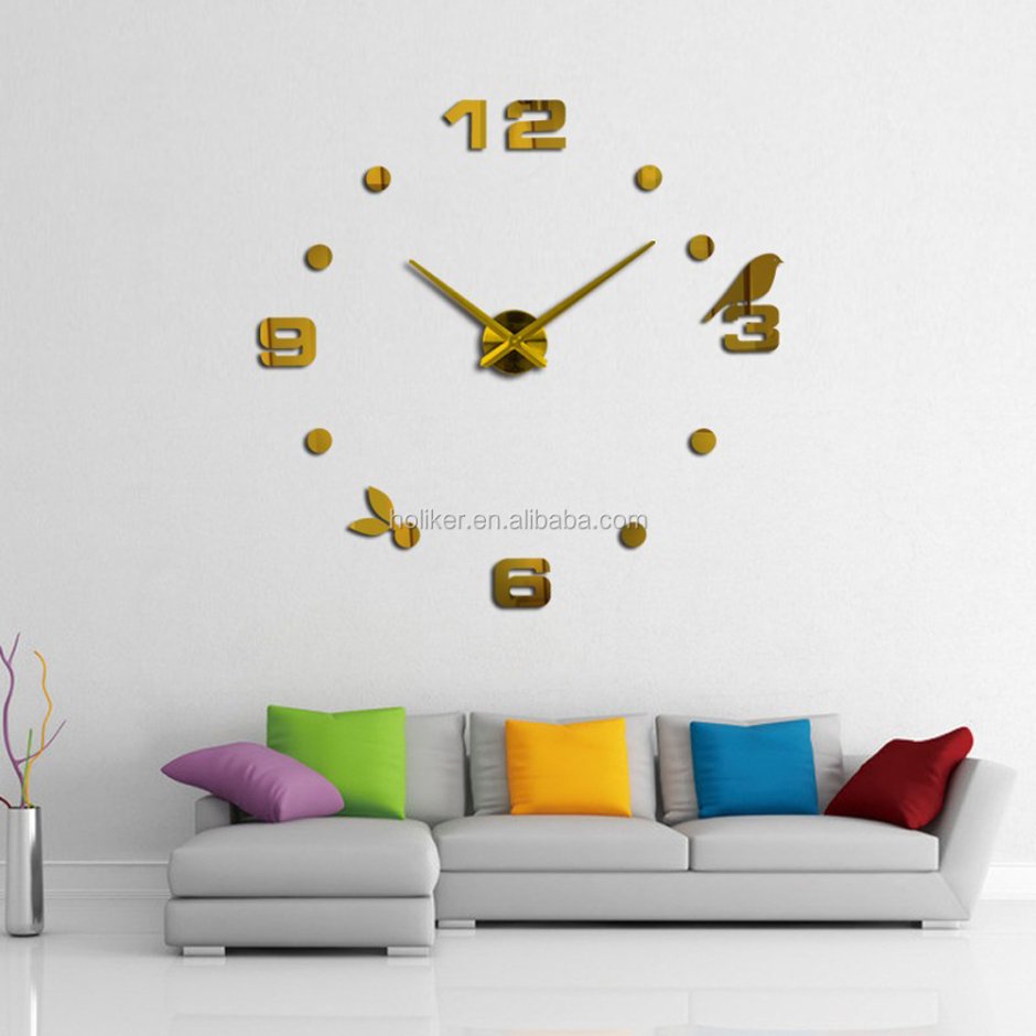 Настенные часы 3д АЛИЭКСПРЕСС