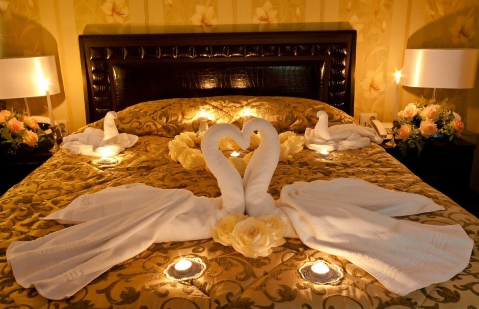 Романтическая спальня