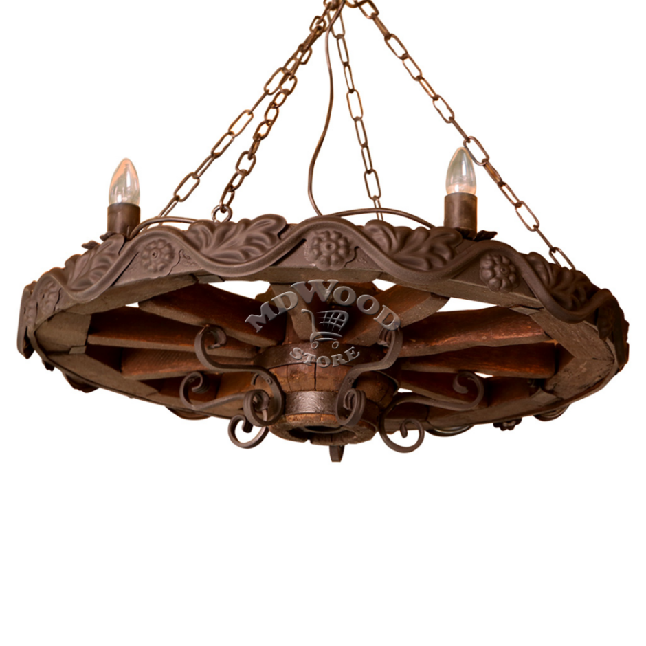 Люстра колесо