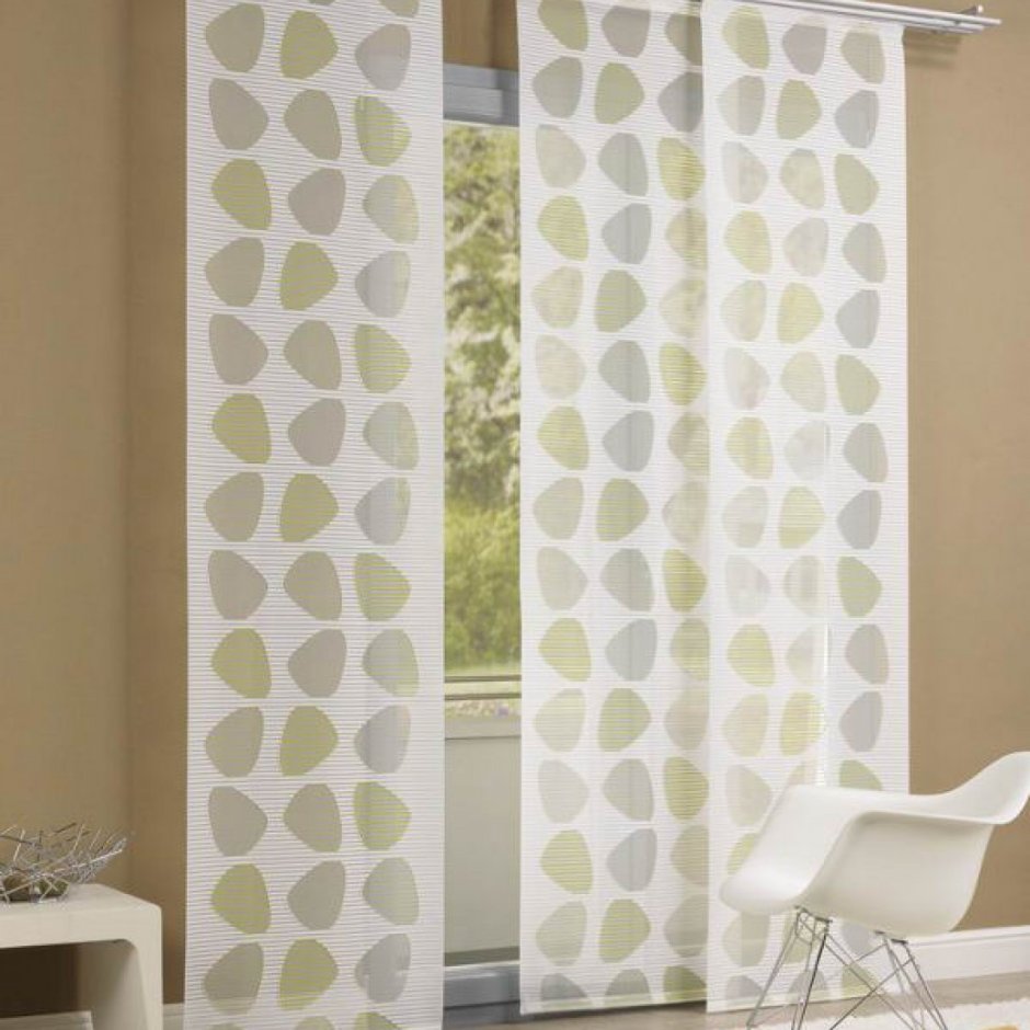 Японские панельные шторы