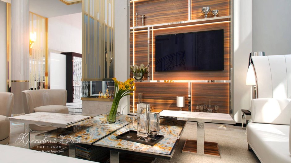 Зона ТВ В доме