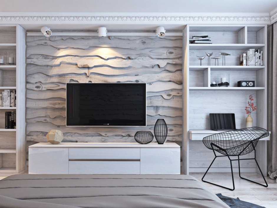 Стенка в скандинавском стиле