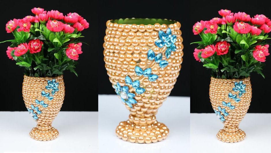 How to make beautiful Flower Vase at Home