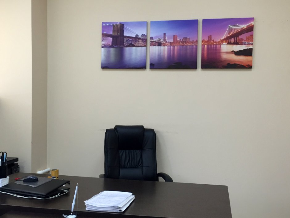 Интерьер кабинета в офисе