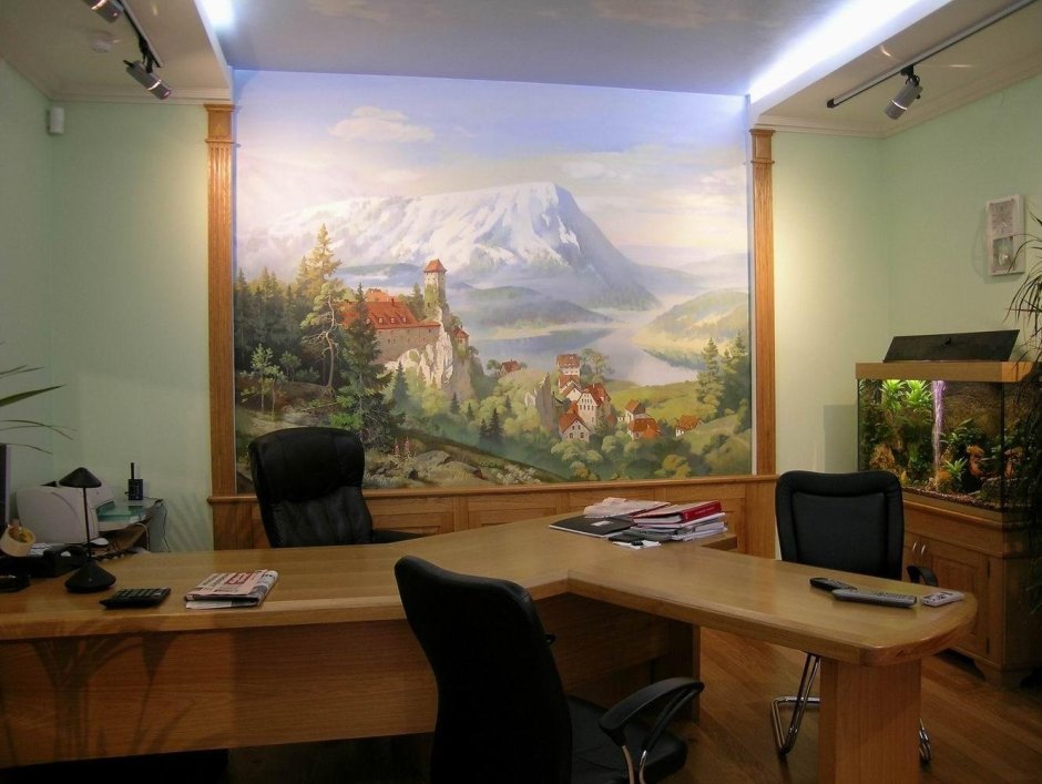 Кабинет руководителя в стиле Модерн