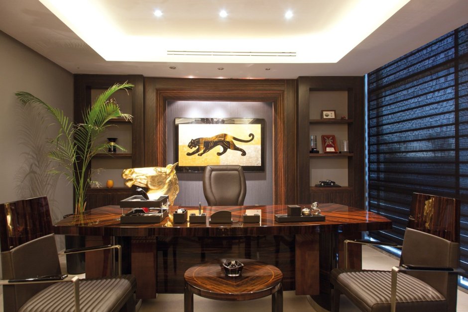 Офисная мебель красное дерево