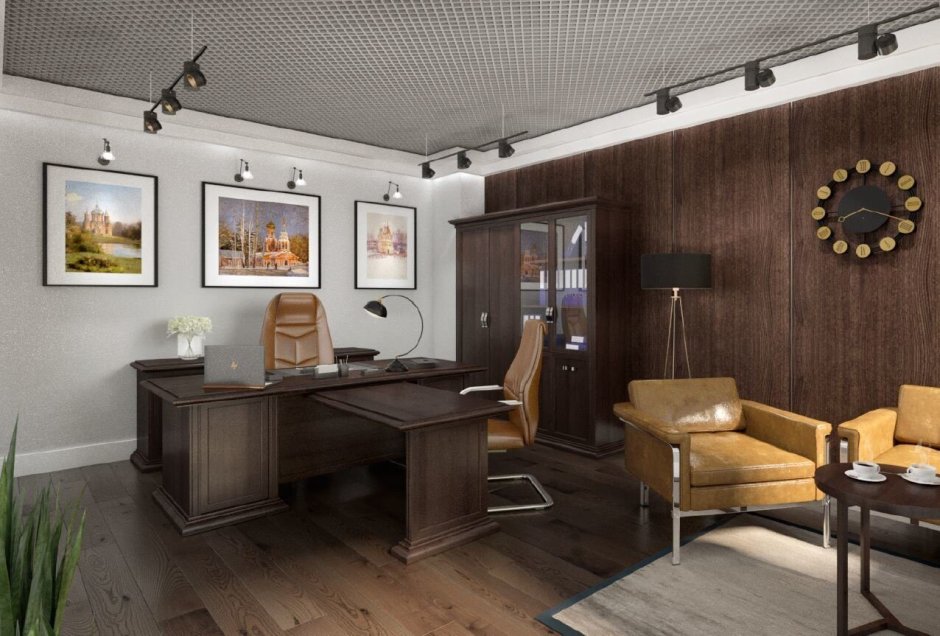 Интерьер кабинета руководителя