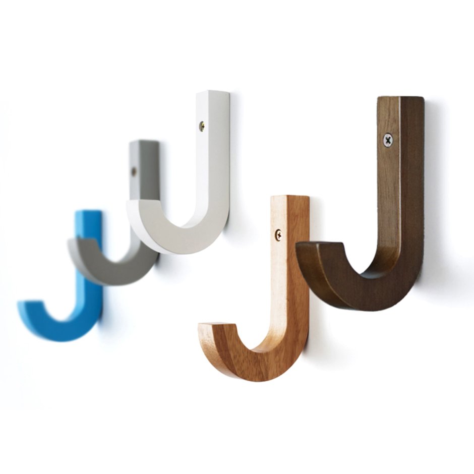 Большая вешалка для одежды 7 крючков прихожая w05