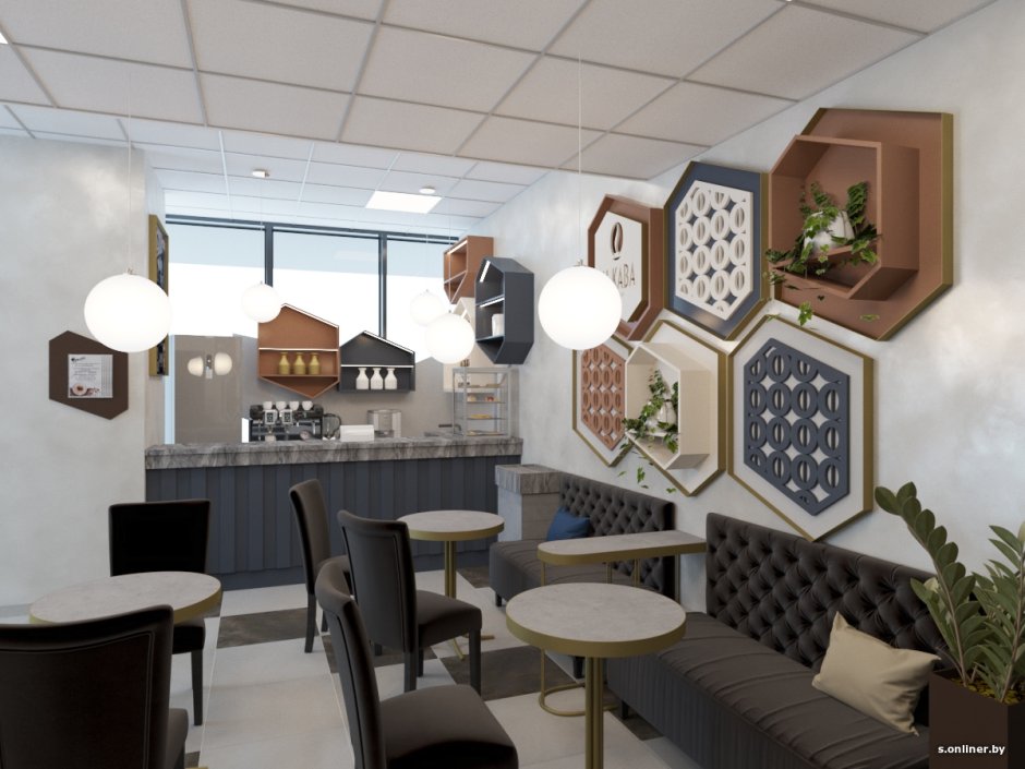 Проект маленького кафе