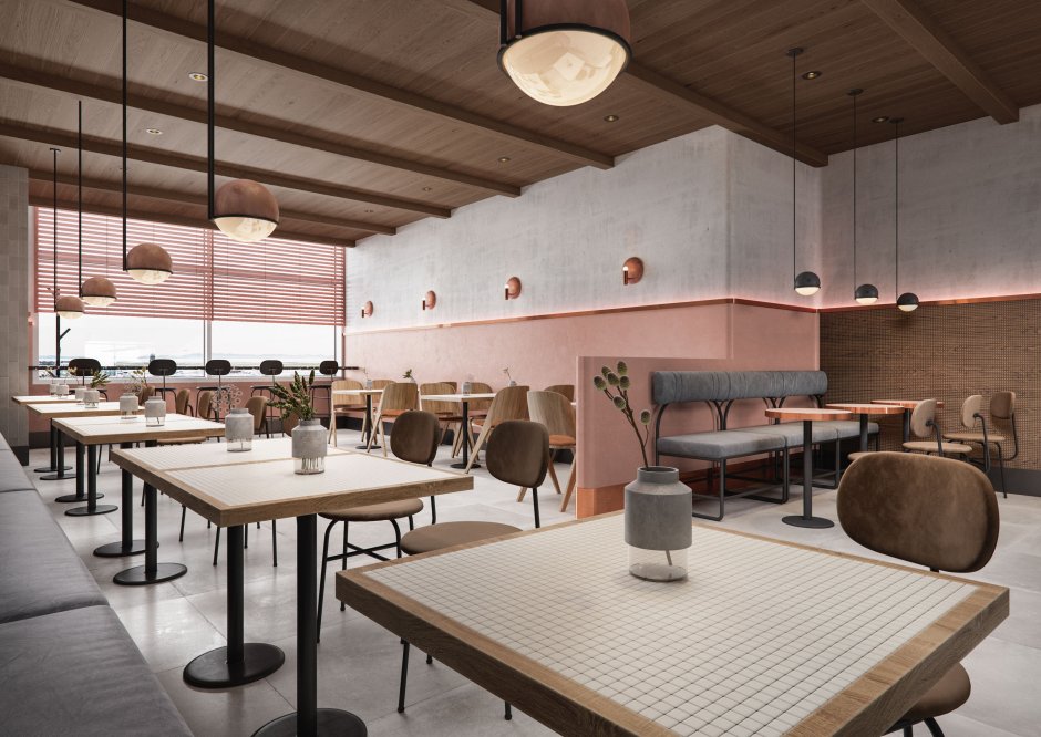 Дизайн кафе кофе