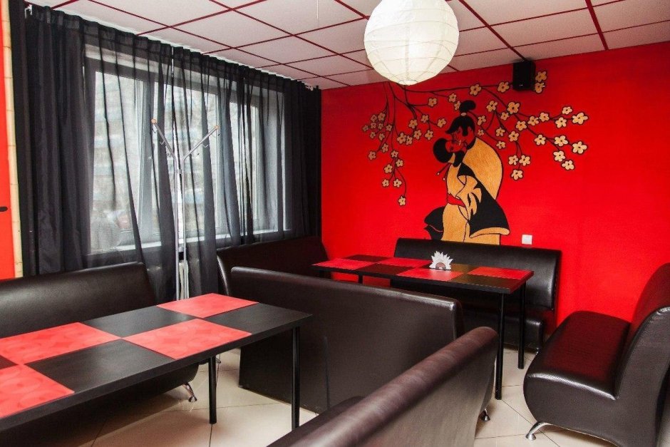 Суши бар интерьер