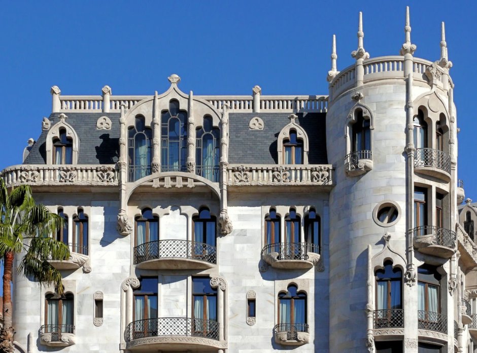 Известные здания Барселоны casa Fuster