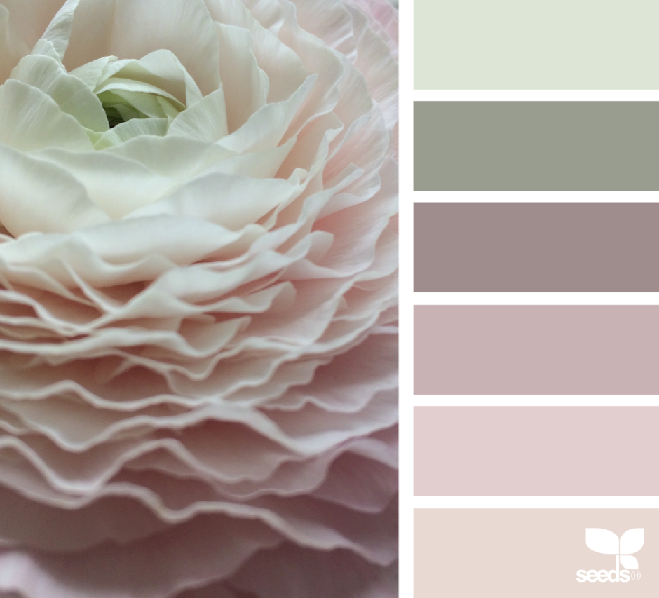 Палитра цветов нюдовые