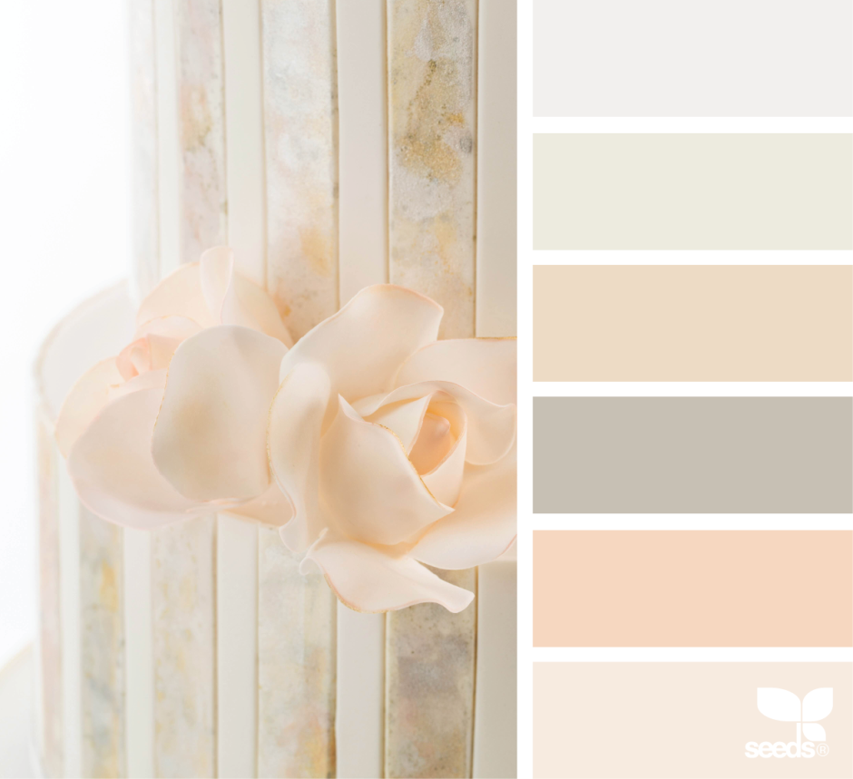 Цветовая гамма нюдовых тонах