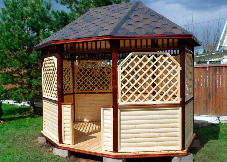 Беседка восьмигранник