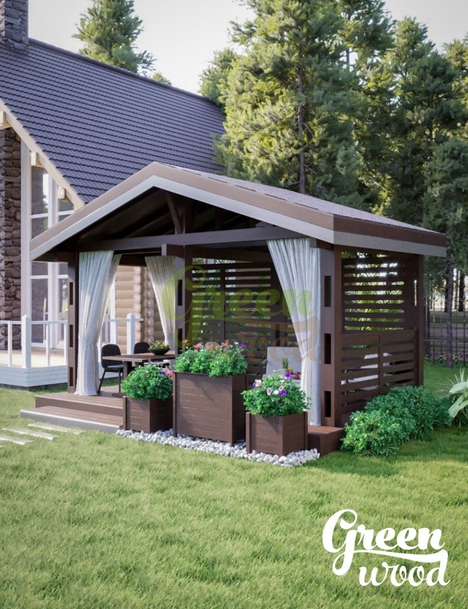 Модель беседки "Грин Вуд"