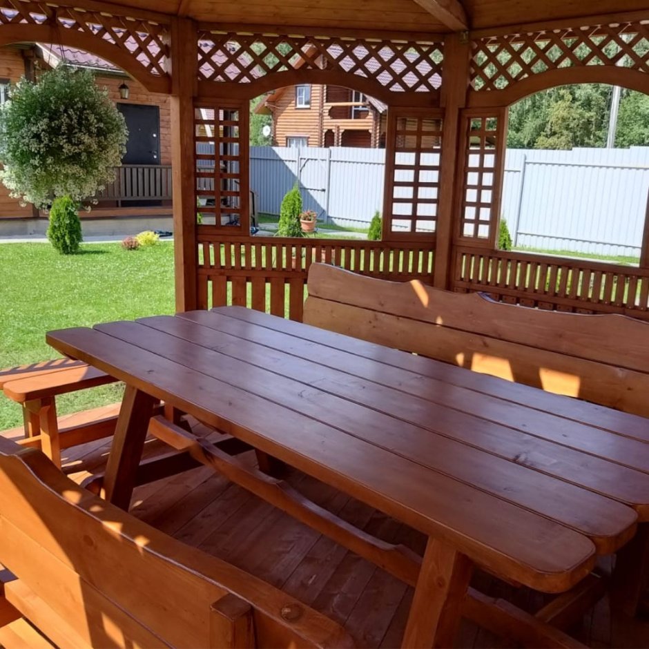 Беседки из дерева