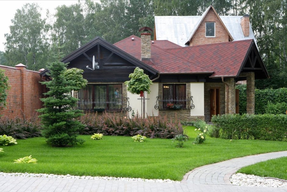 Экстерьер загородного участка