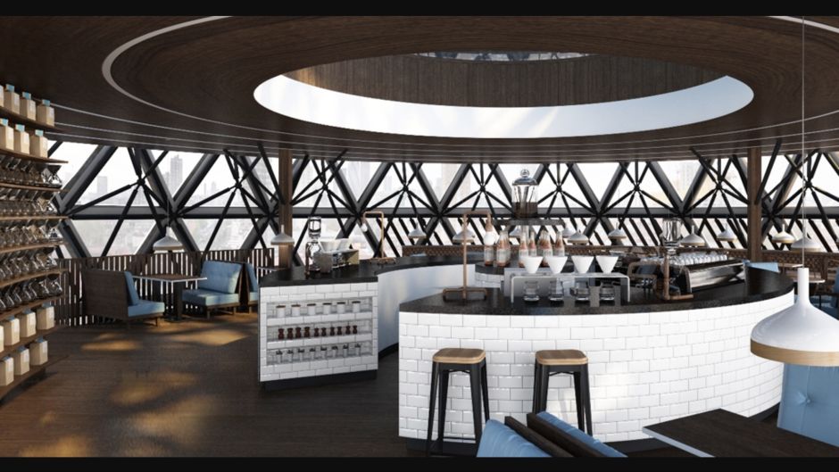 Интерьер столовой в частном доме