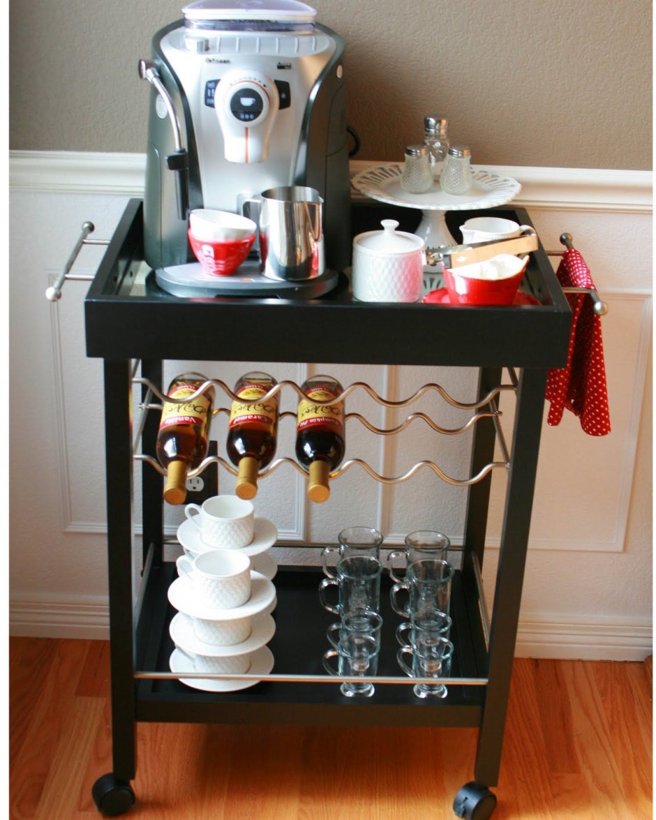 Столик для кофемашины на кухню