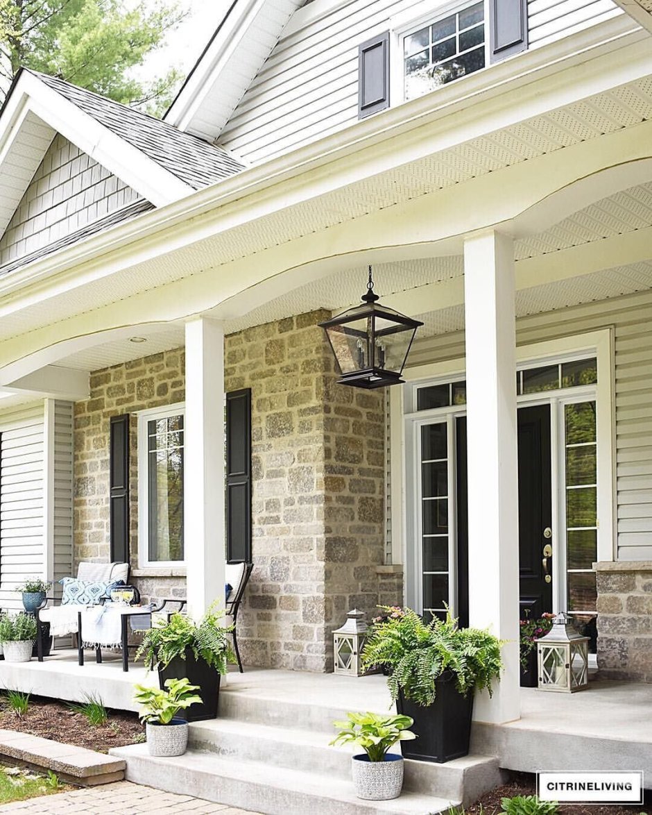 Светильники на крыльцо в коттедж