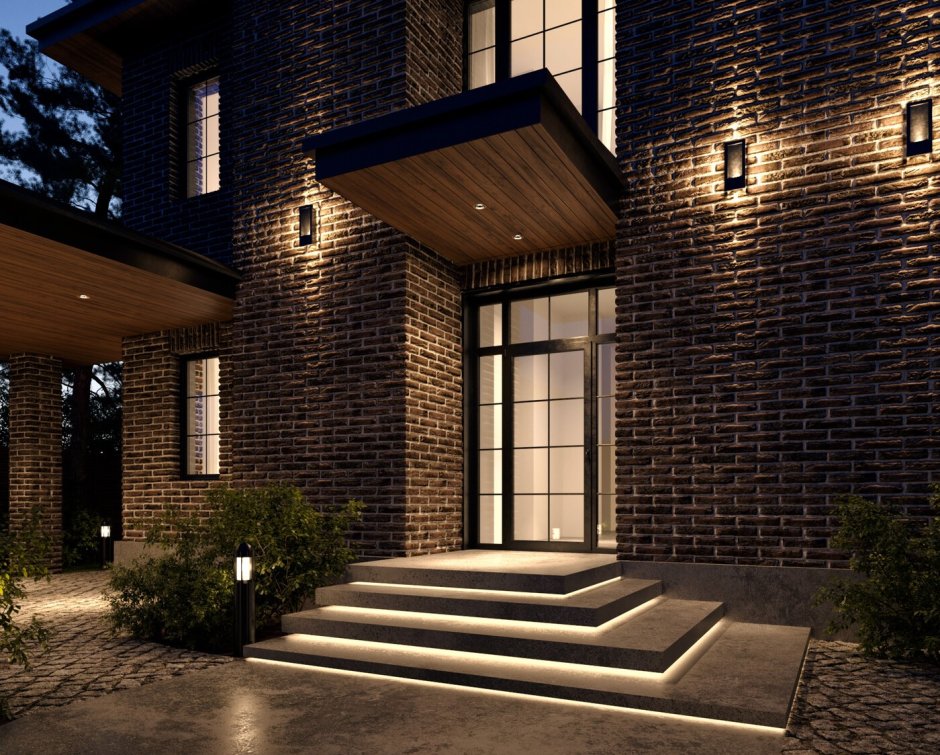 Новогоднее украшение фасада