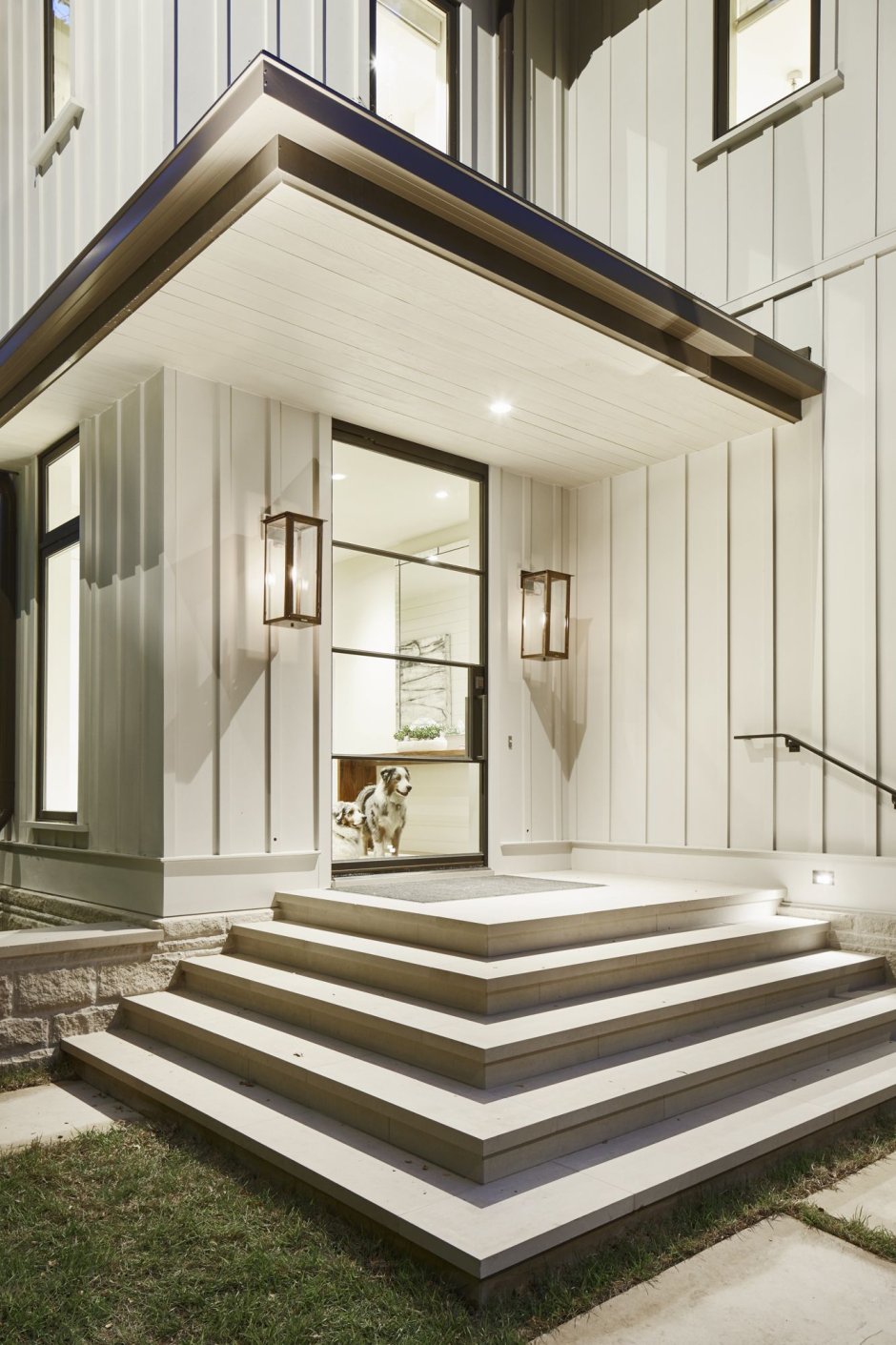 Крыльцо в современном стиле