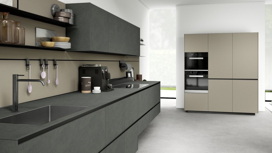 Алвик фасады для кухни цвета матовые