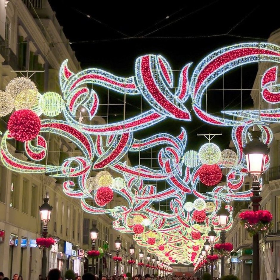 Праздничное украшение города