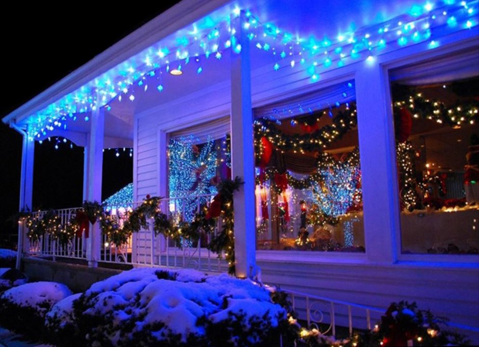 Гирлянда бахрома уличная 12 м