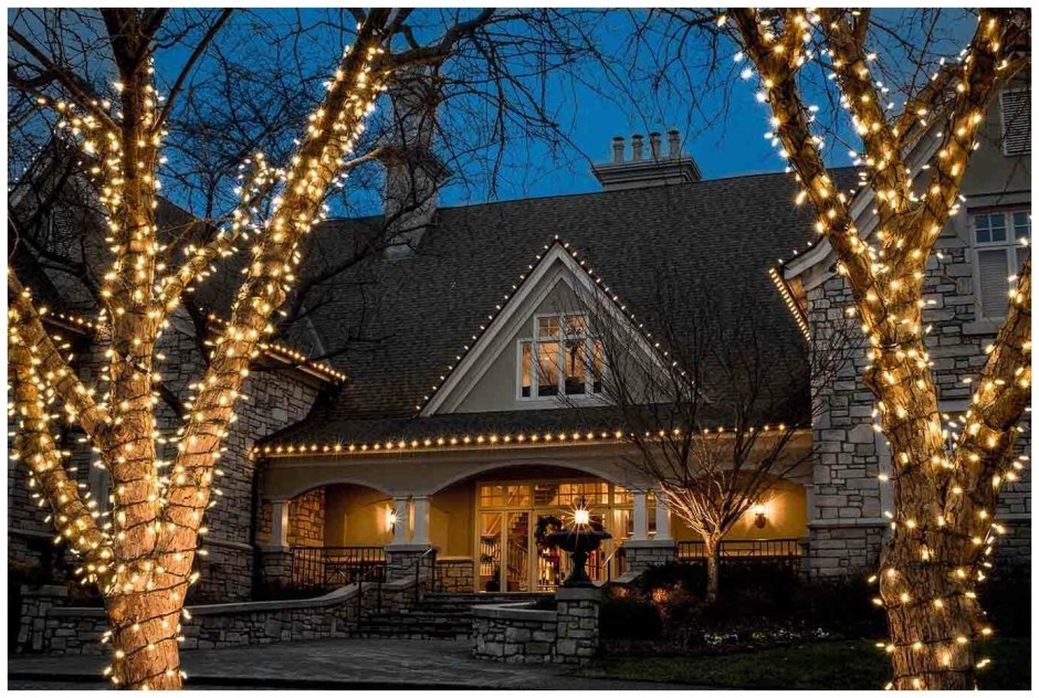 Новогодняя крыша