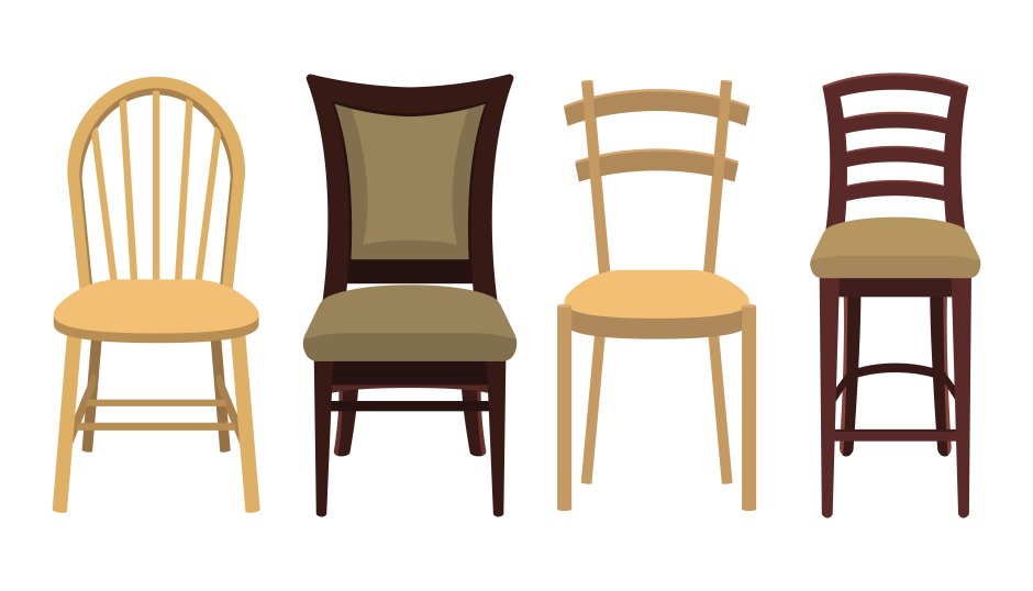 Leg Chair Design vector