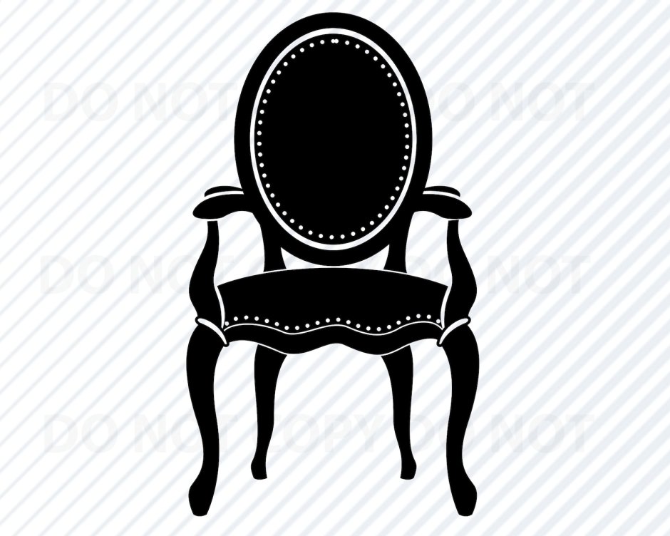 Стул силуэт