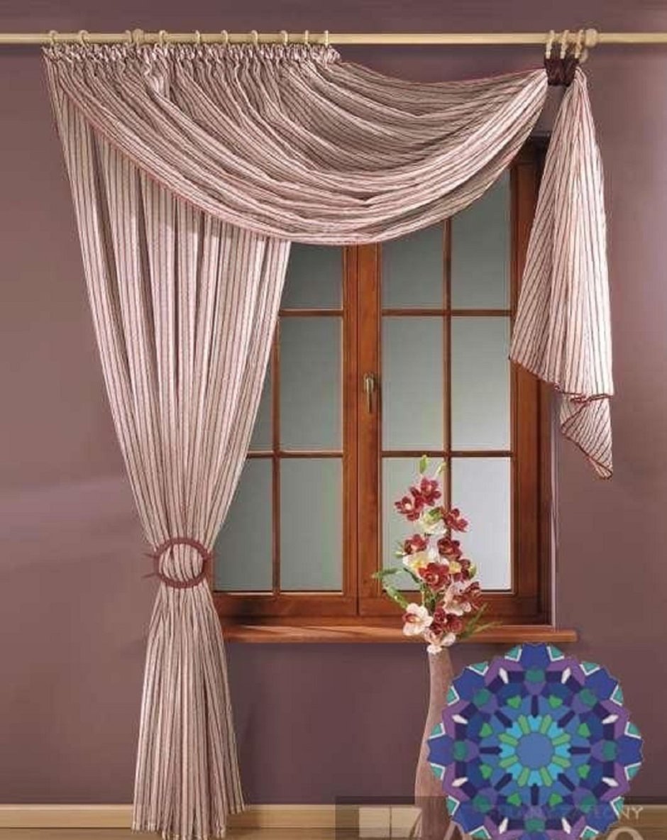 Шторы на небольшое окно