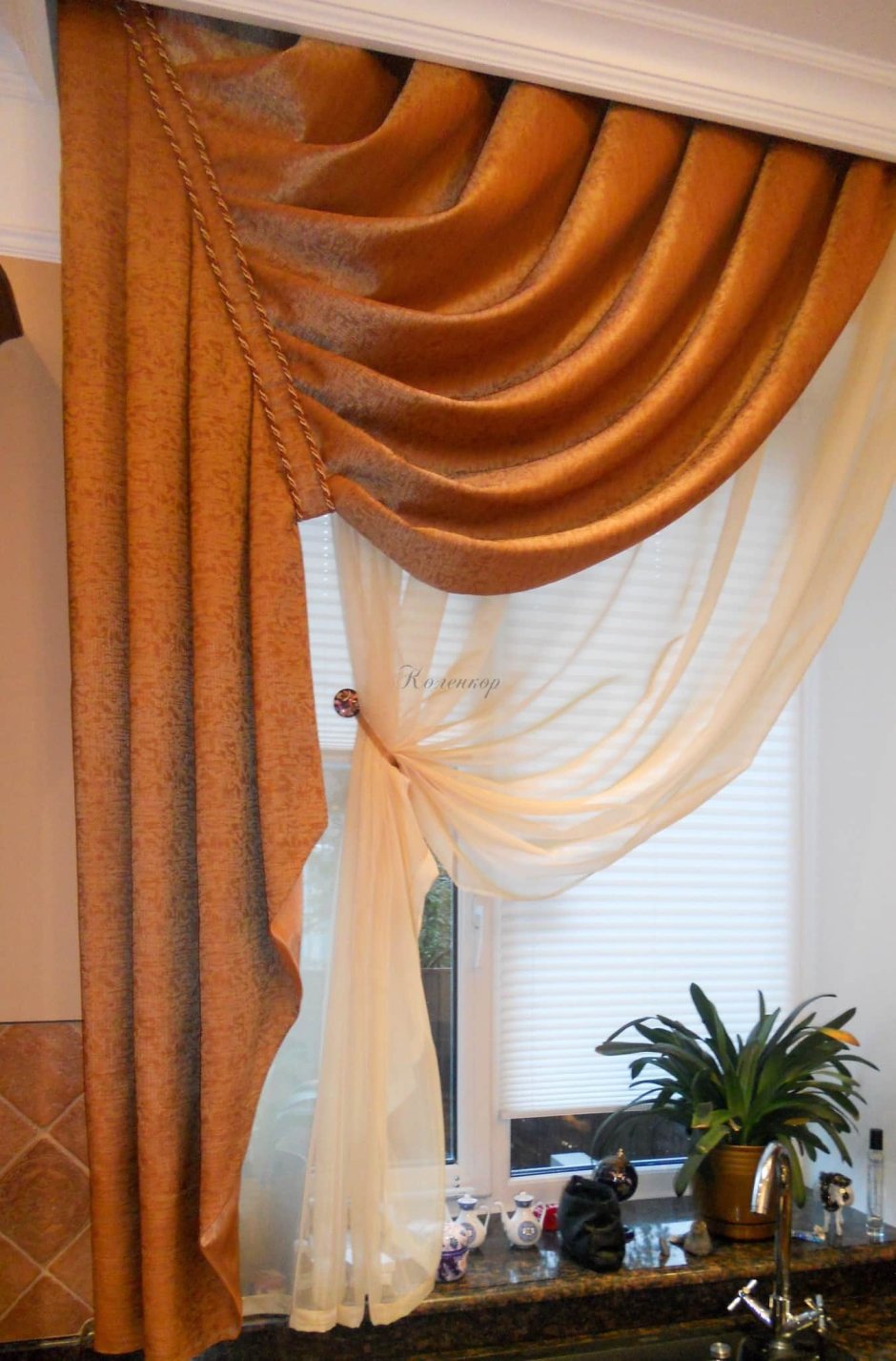 Итальянские шторы для кухни