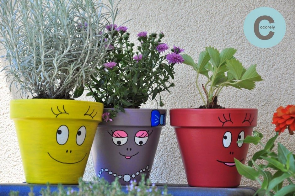 Кашпо для цветов в детский сад